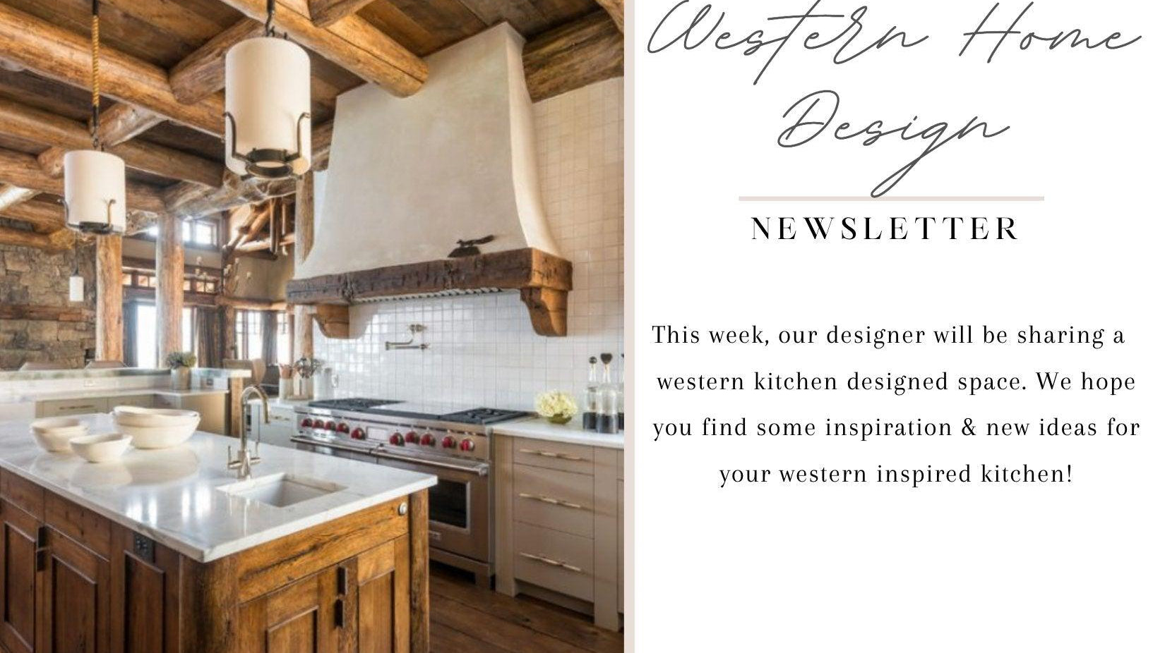 Western Home Design - Kitchen