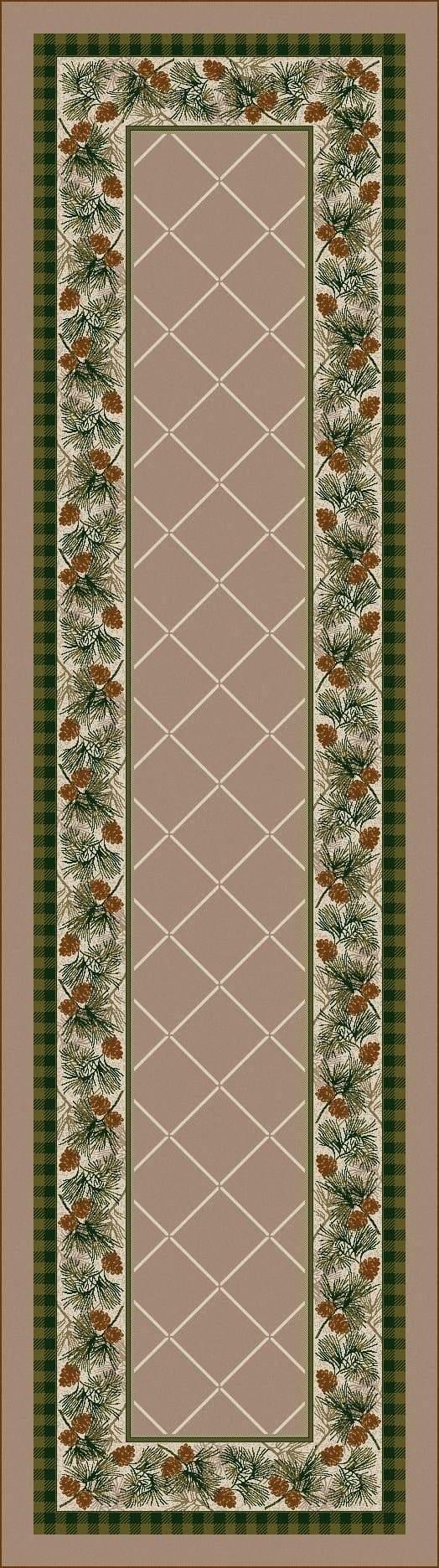 Evergreen Pine Rugs - 3 Colors 6 Sizes - Your Western Decor, LLC