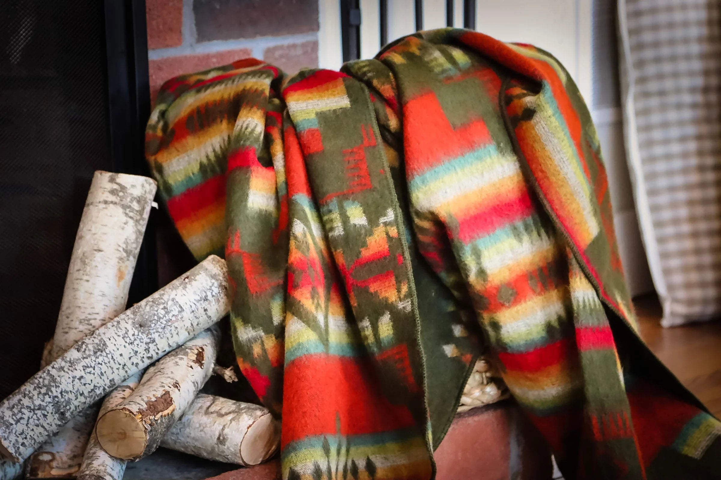 Andes Forest Southwestern Queen-Sized Blanket - Your Western Decor