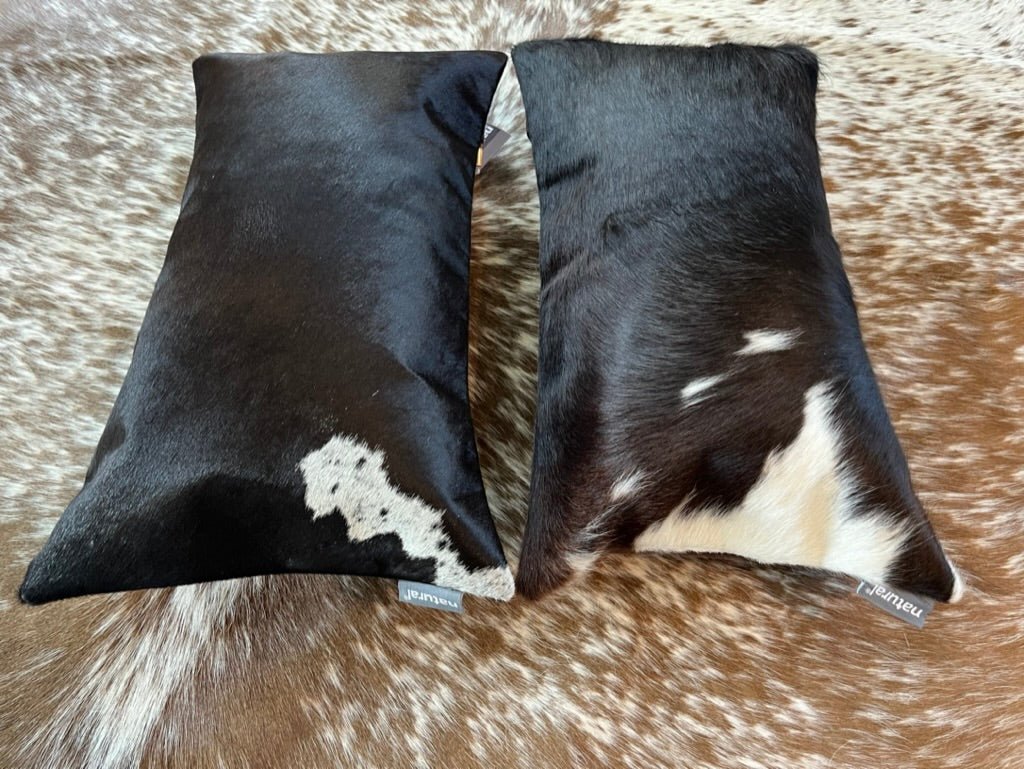 Chocolate Brown Cowhide Pillows - Your Western Decor