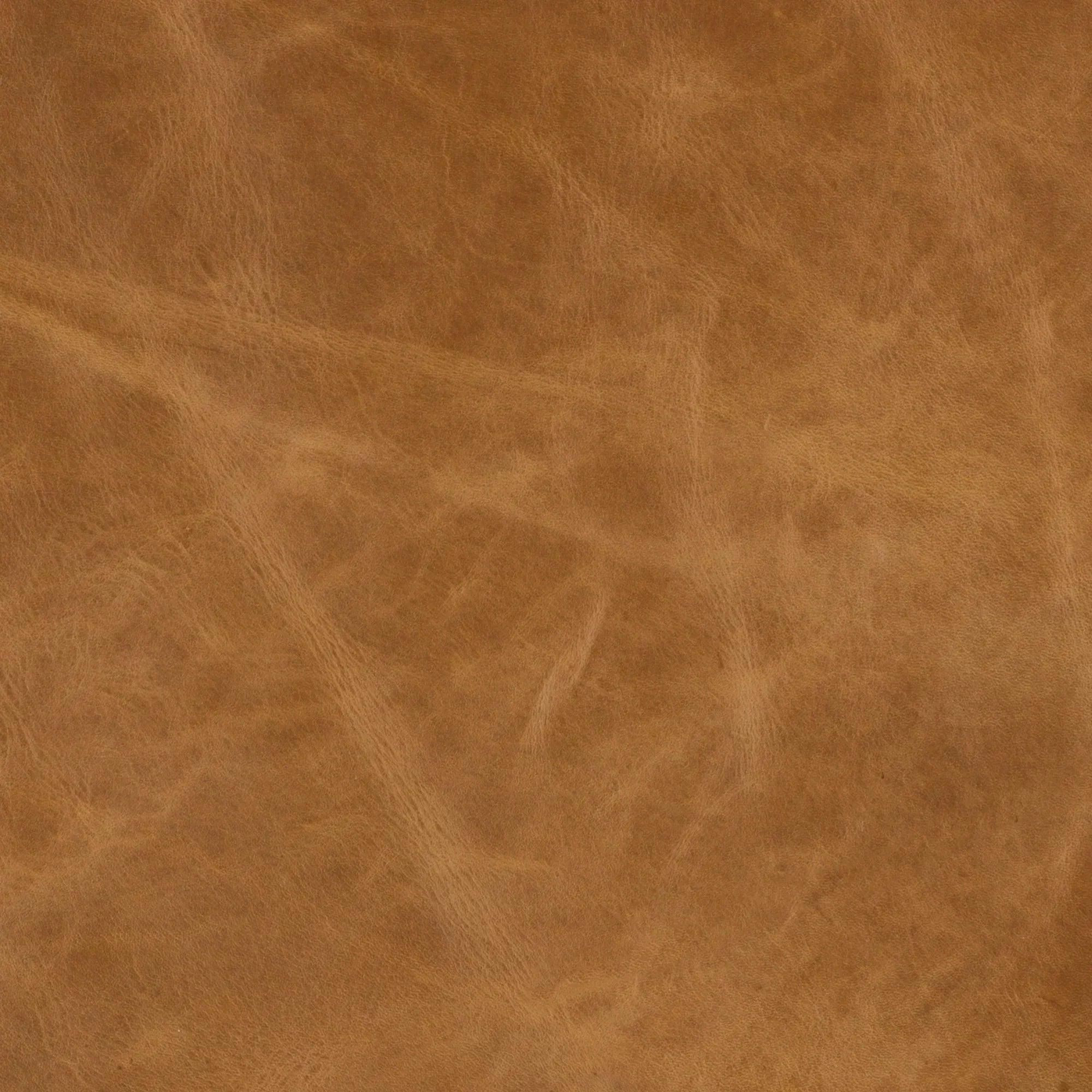 Distressed leather upholstery detail - Your Western Decor