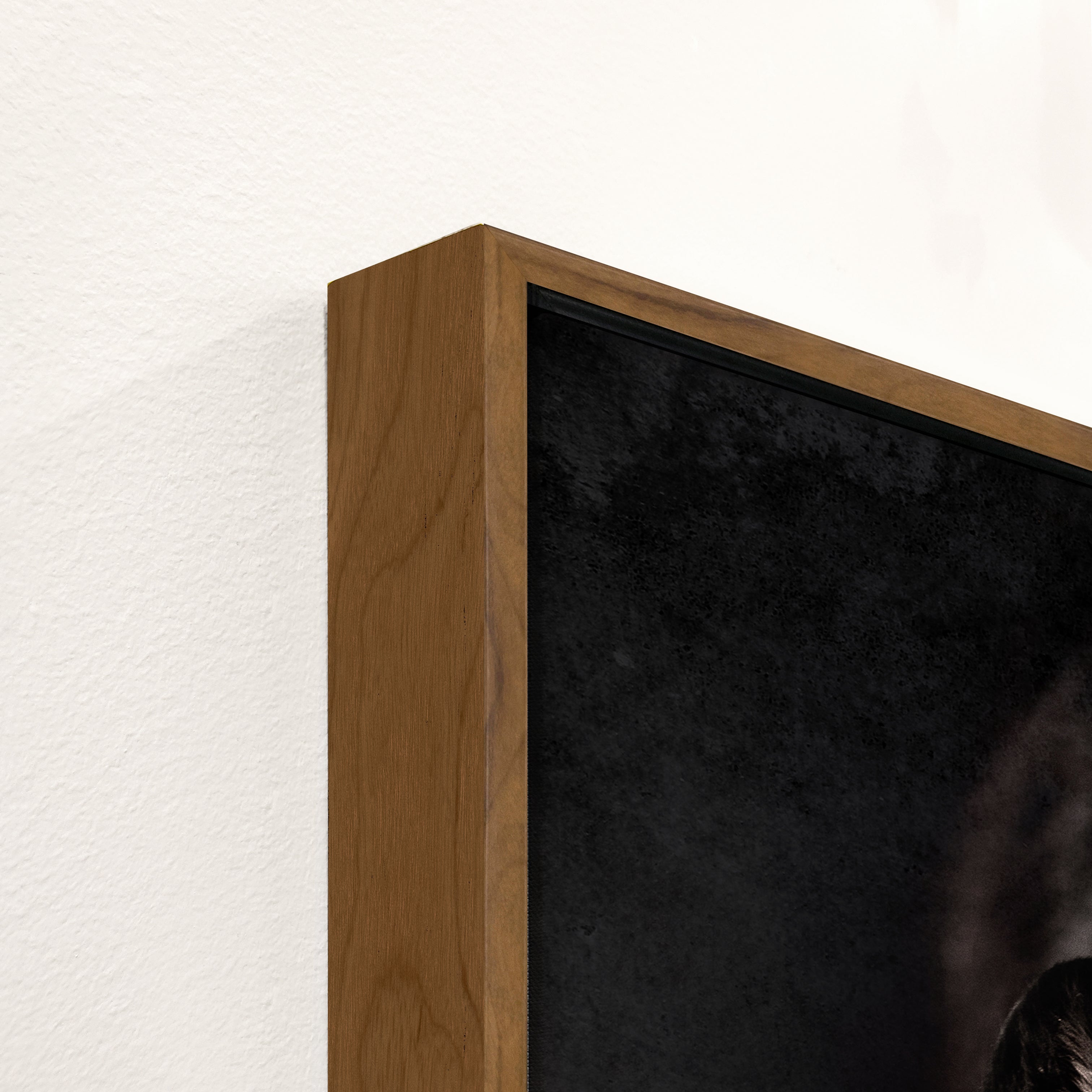 Detail of wood art frame - Your Western decor