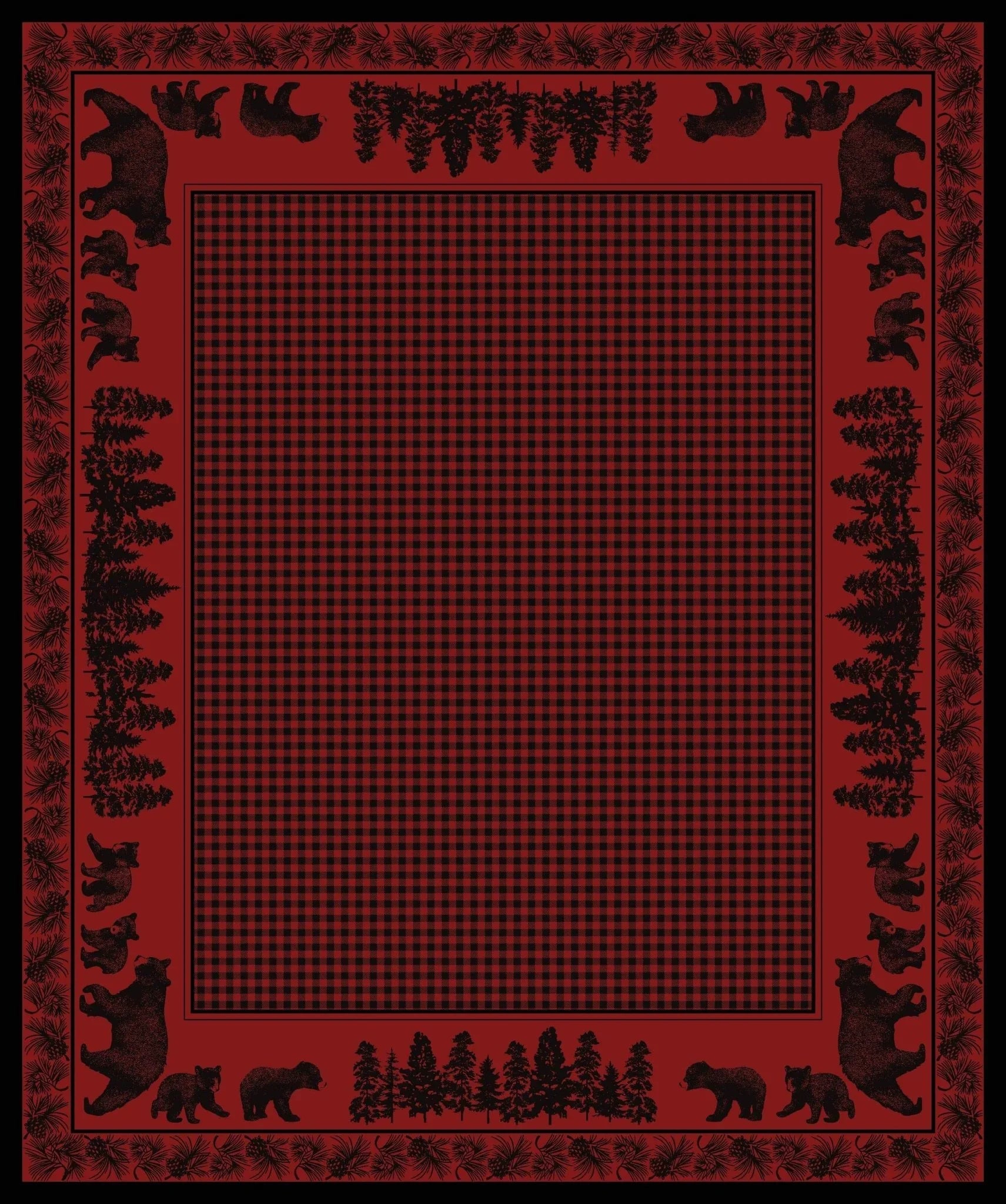 Bear Family - (Available in Three Colors) - Your Western Decor, LLC