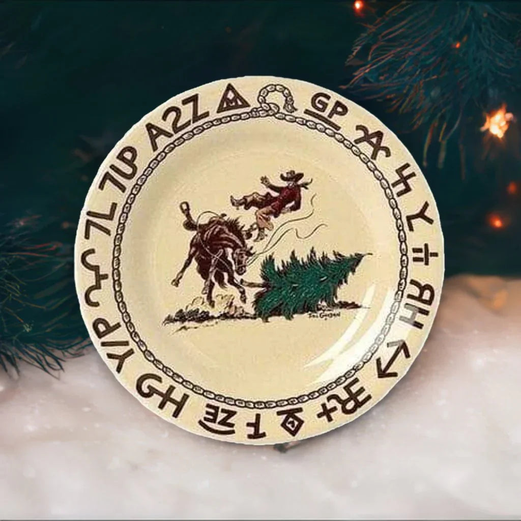Til Goodan art Christmas dishes made in the USA - Your Western Decor