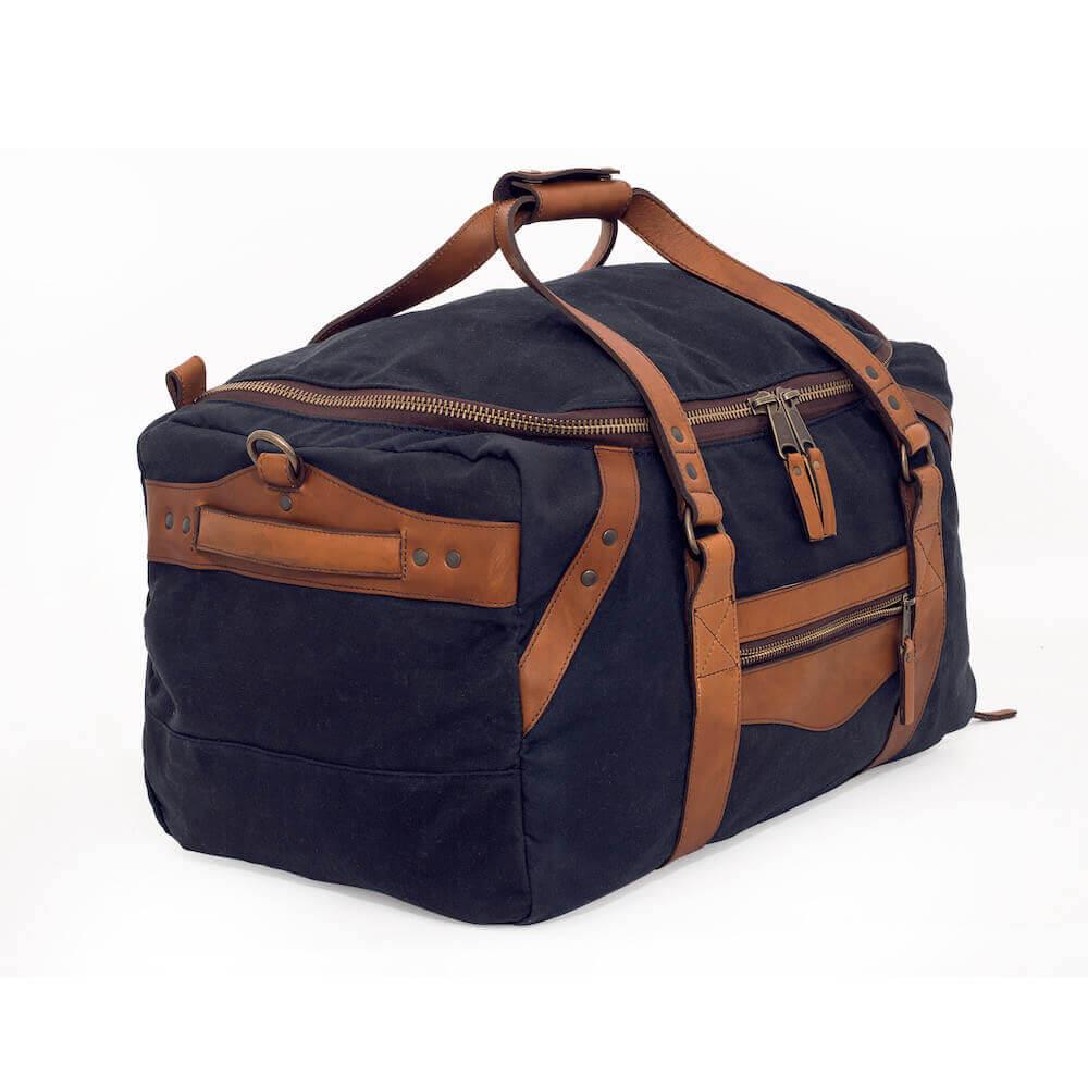 American made Campaign Waxed Canvas Travel Duffle Bag Carry-on Size - Your Western Decor