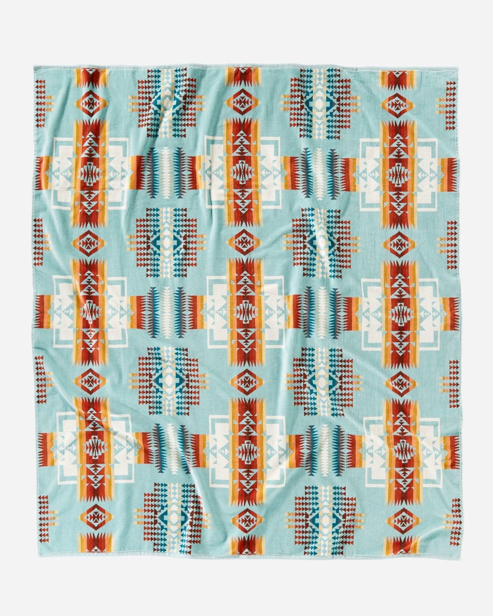 Chief Joseph Aqua towel for two - Your Western Decor