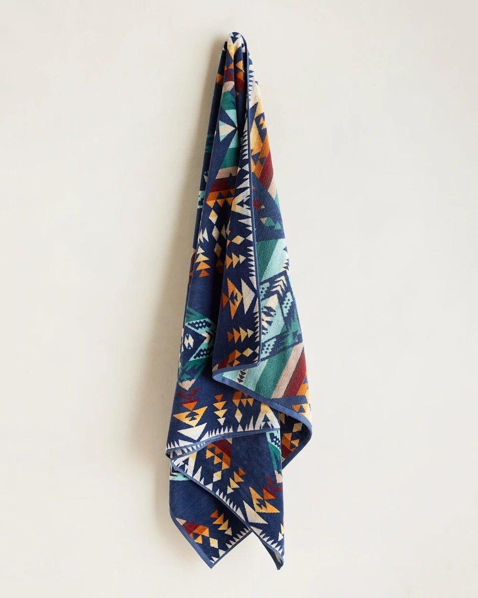 Diamond Peak Spa Towel | Pendleton USA | Your Western Decor