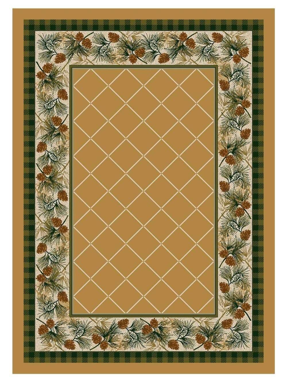 Evergreen Pine Rugs - 3 Colors 6 Sizes - Your Western Decor, LLC