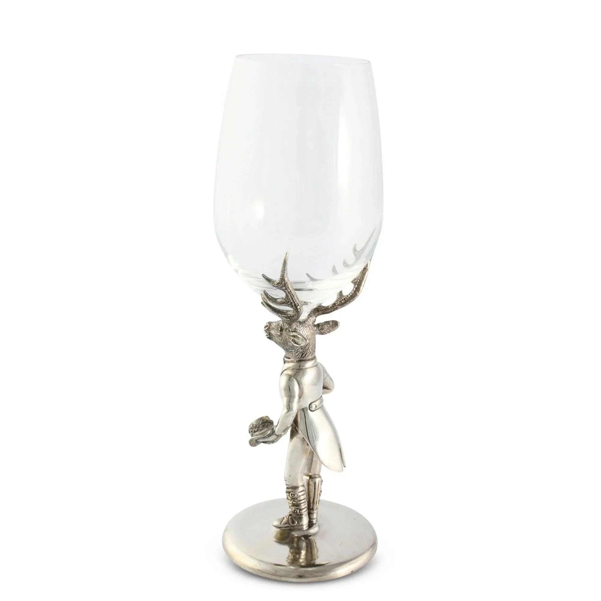 Gentleman Elk Wine Glass - Your Western Decor