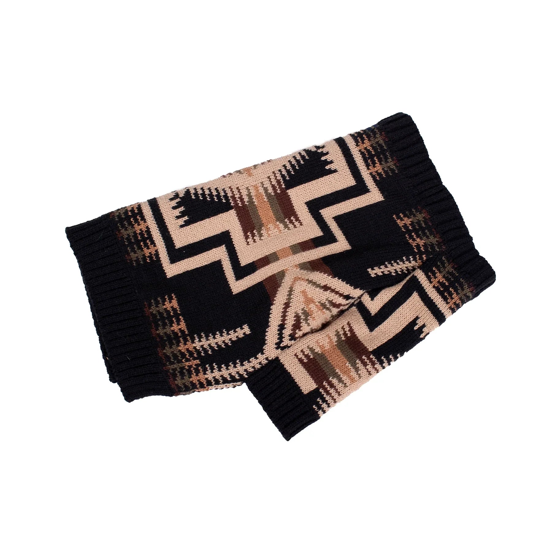 Harding Pet Sweater - Pendleton Harding Pattern - Black, browns & tan - Your Western Decor