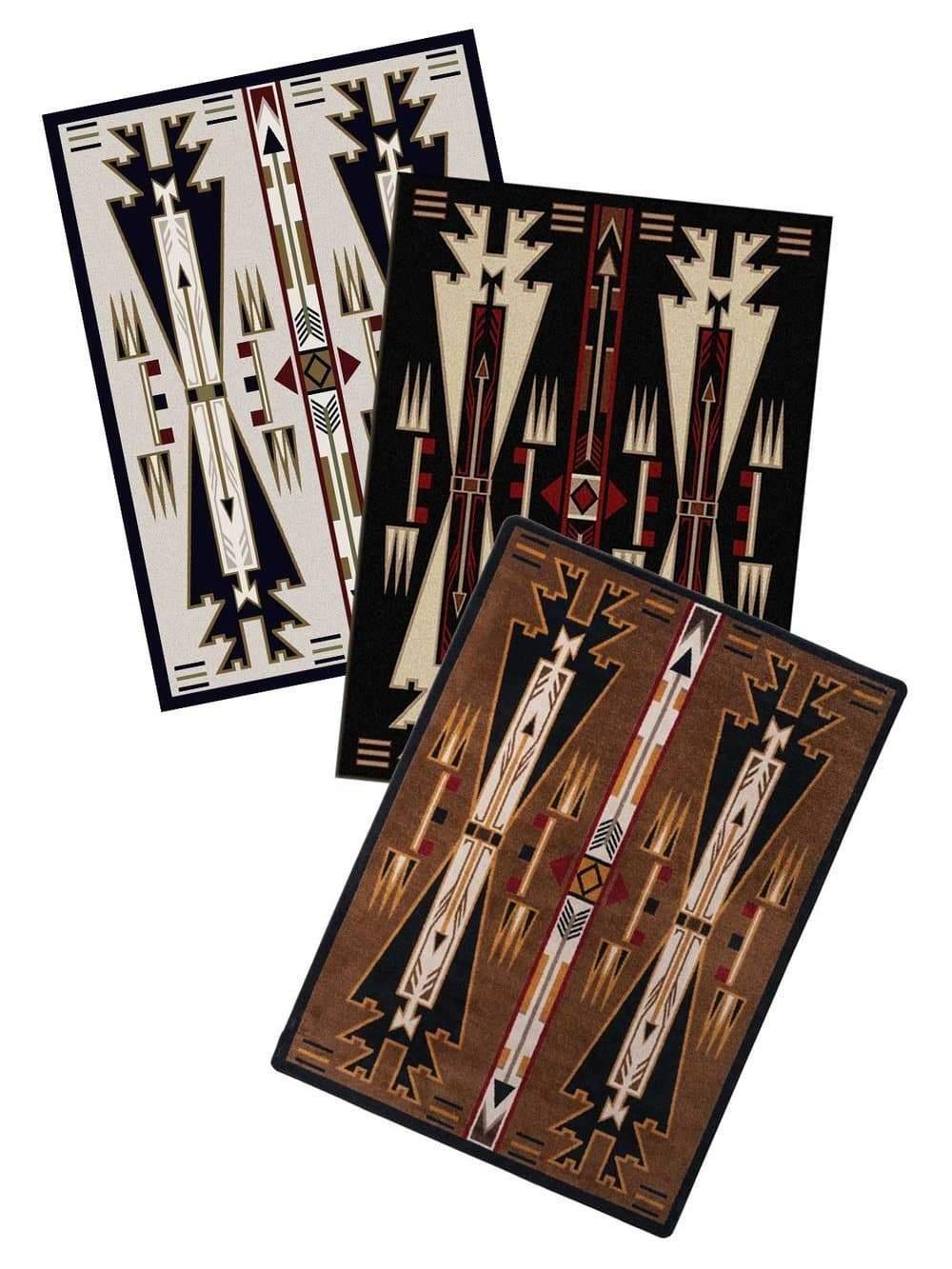 Horse Thieves Area & Accent Rugs - 3 Colors - Your Western Decor, LLC