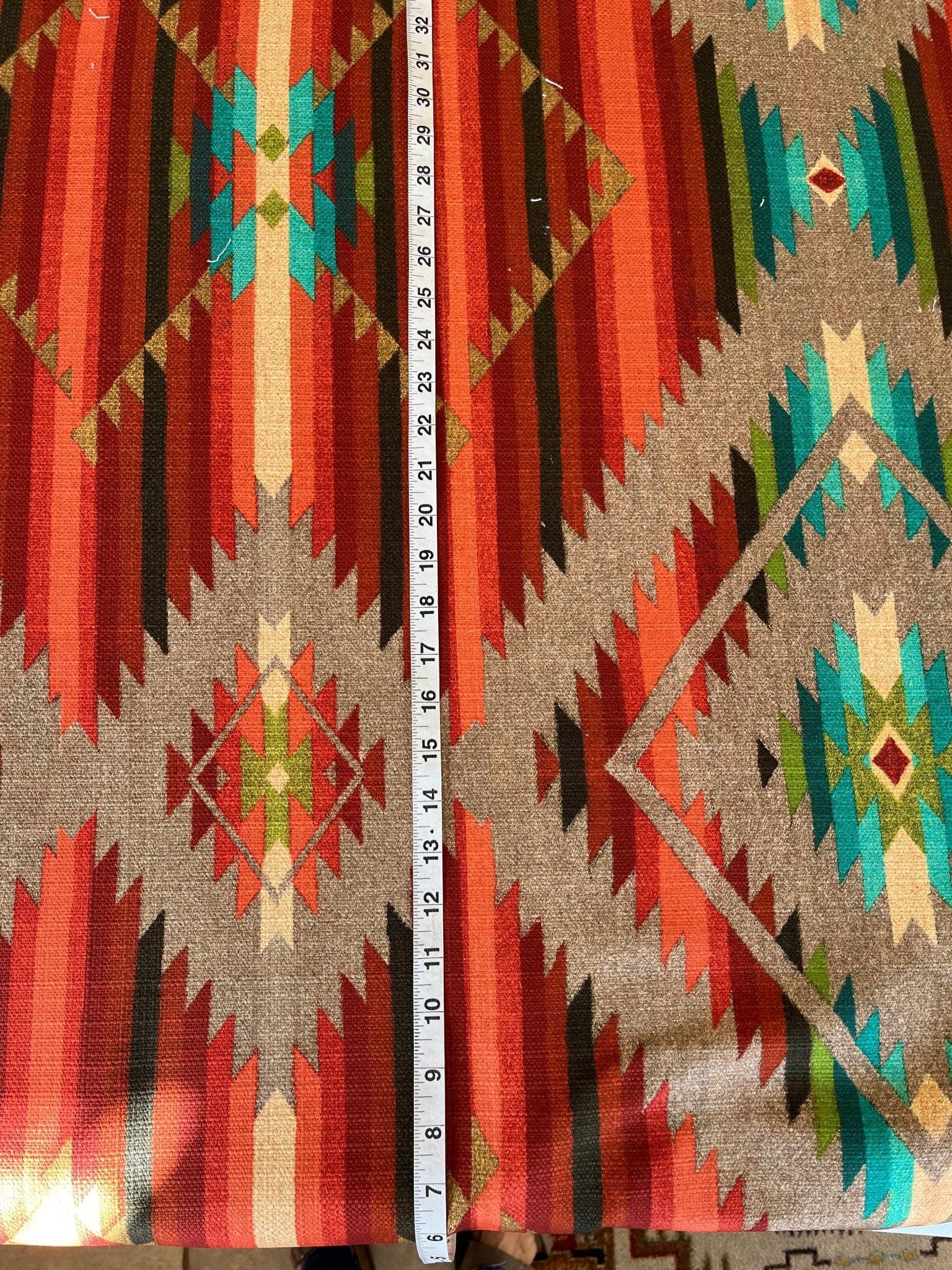 Taos Multi Southwestern Upholstery made in Spain - Your Western Decor