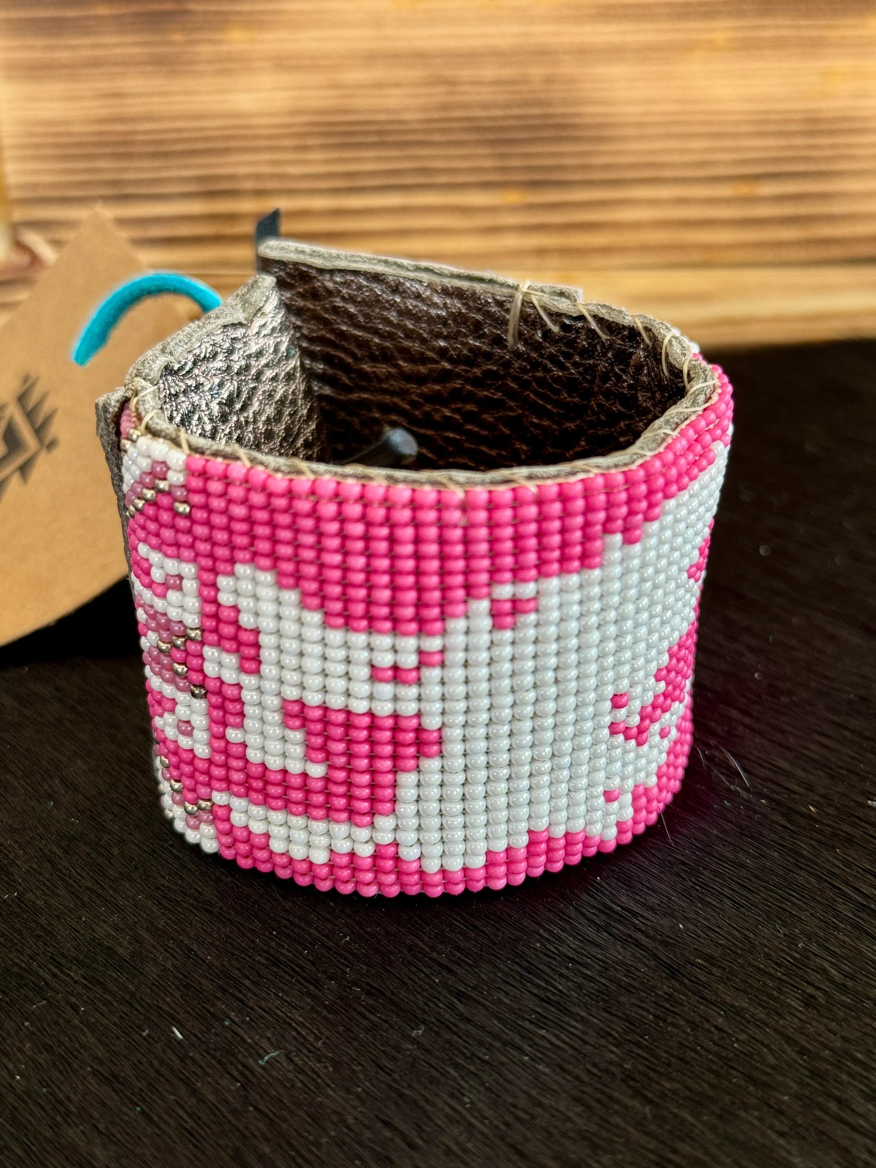 Handmade Pendleton Let 'er Buck Beaded Bracelet made in Pendleton Oregon - Your Western Decor