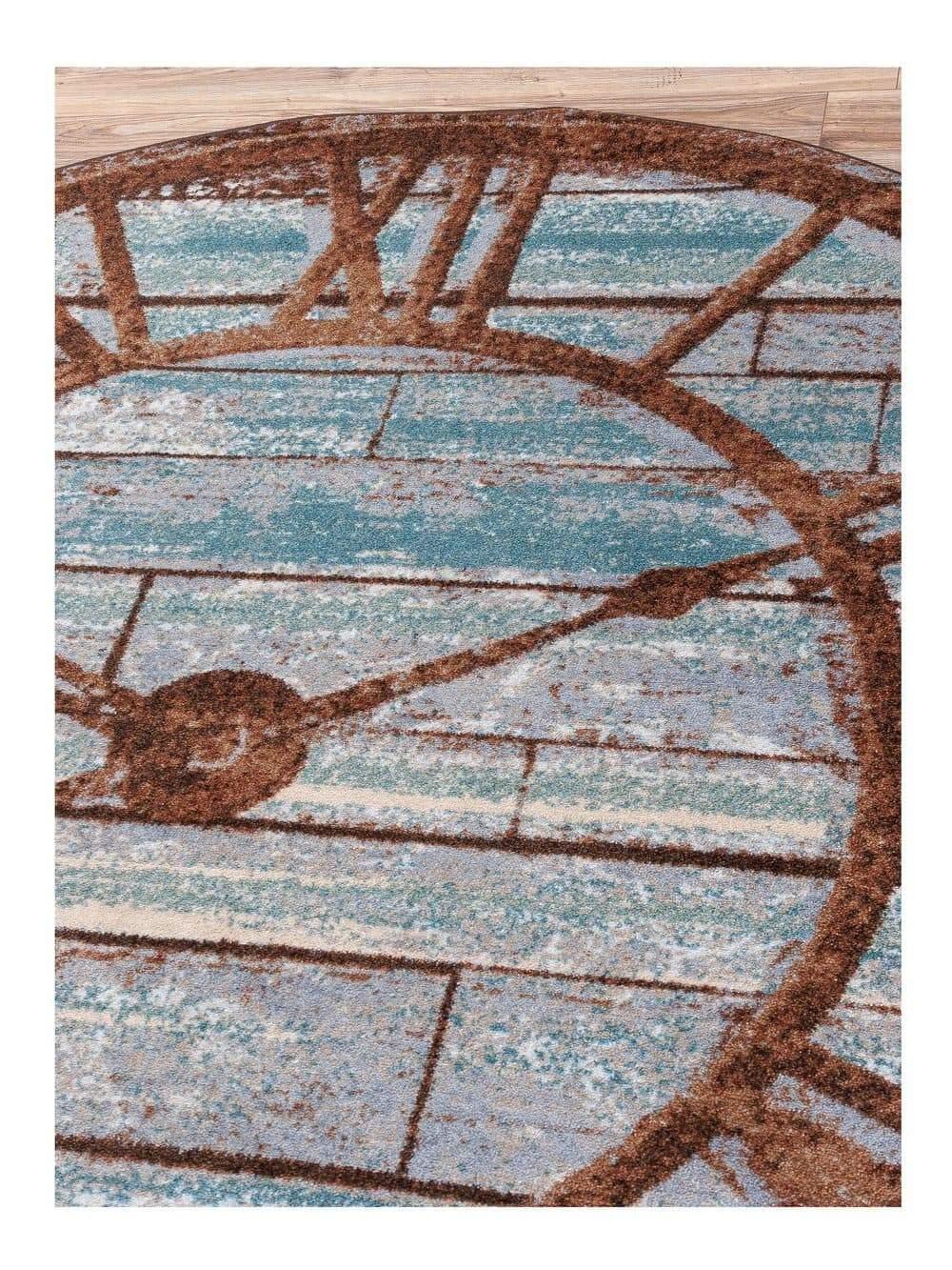 Clock Face carpet detail - Your Western Decor