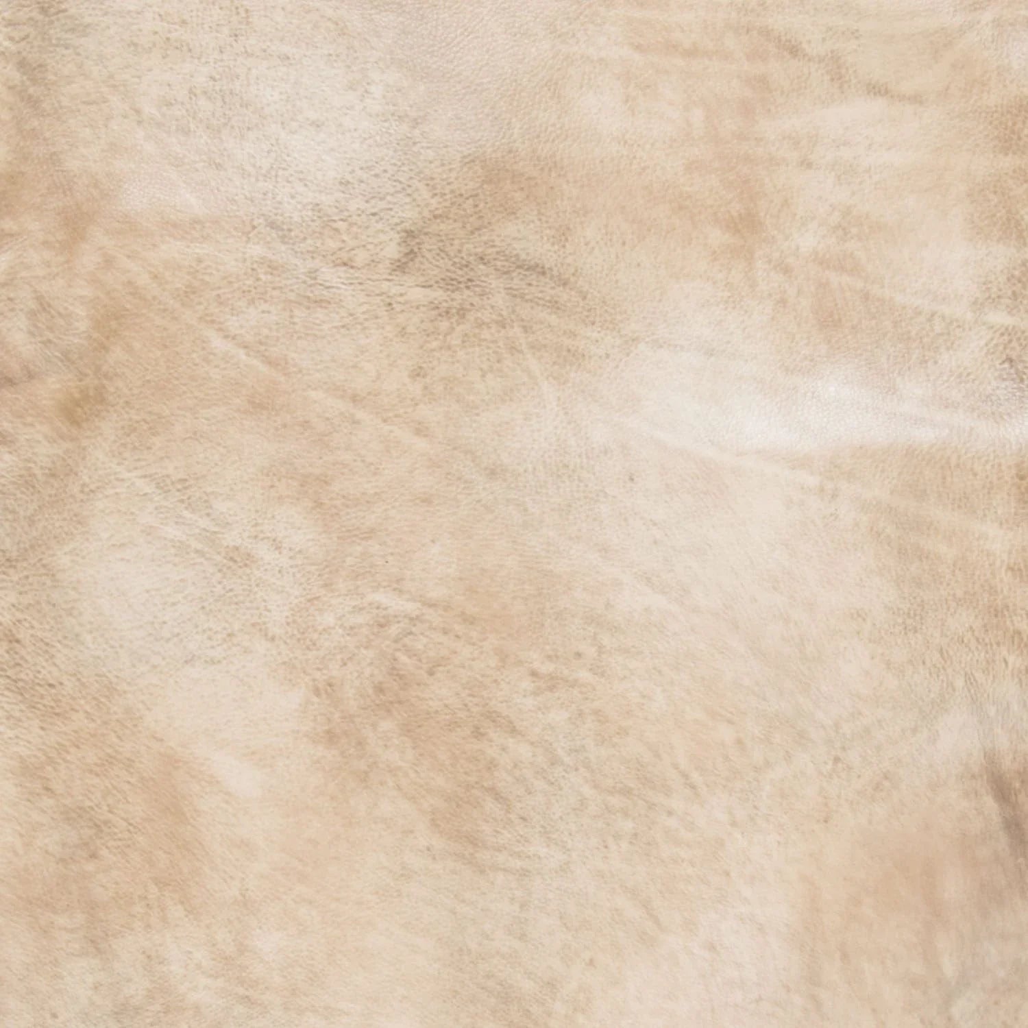 Hand burnished tan leather beige leather sample