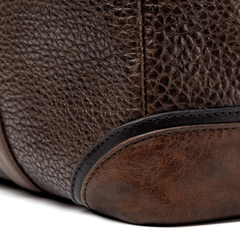 Pebble leather attache bag - Your Western Decor