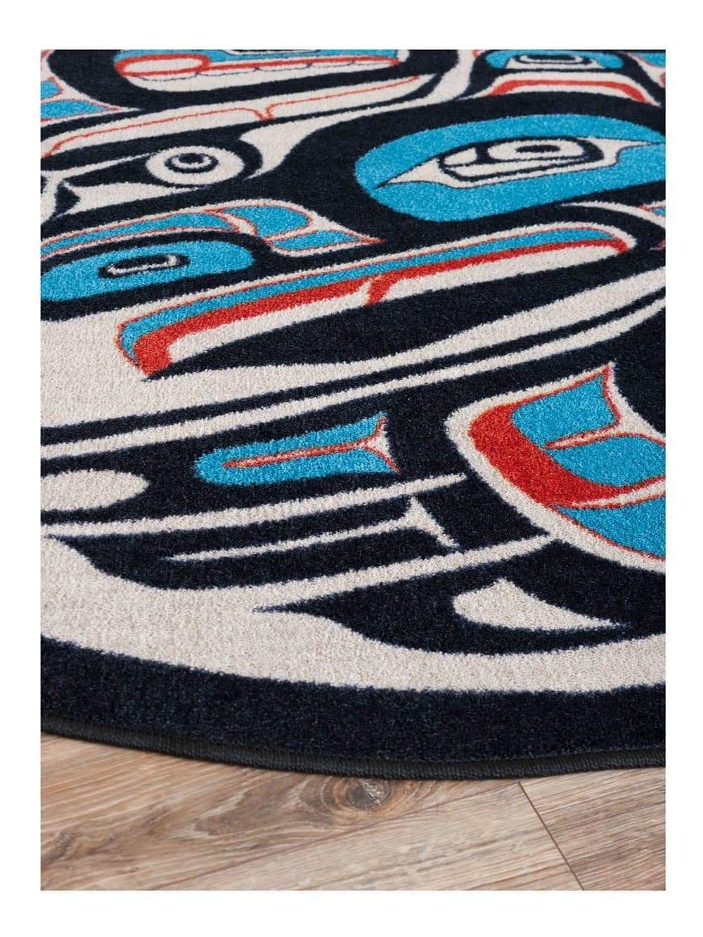 Mike Dangeli - "Raven" - Red and Blue - Your Western Decor, LLC