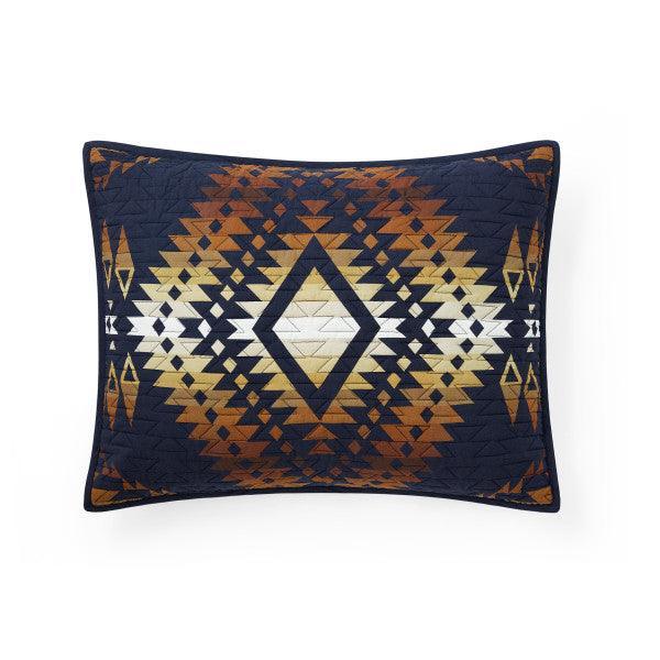 Mission Trails Sky Captain Coverlet Set - Coverlet & Shams - Cotton - Aztec Design - Your Western Decor