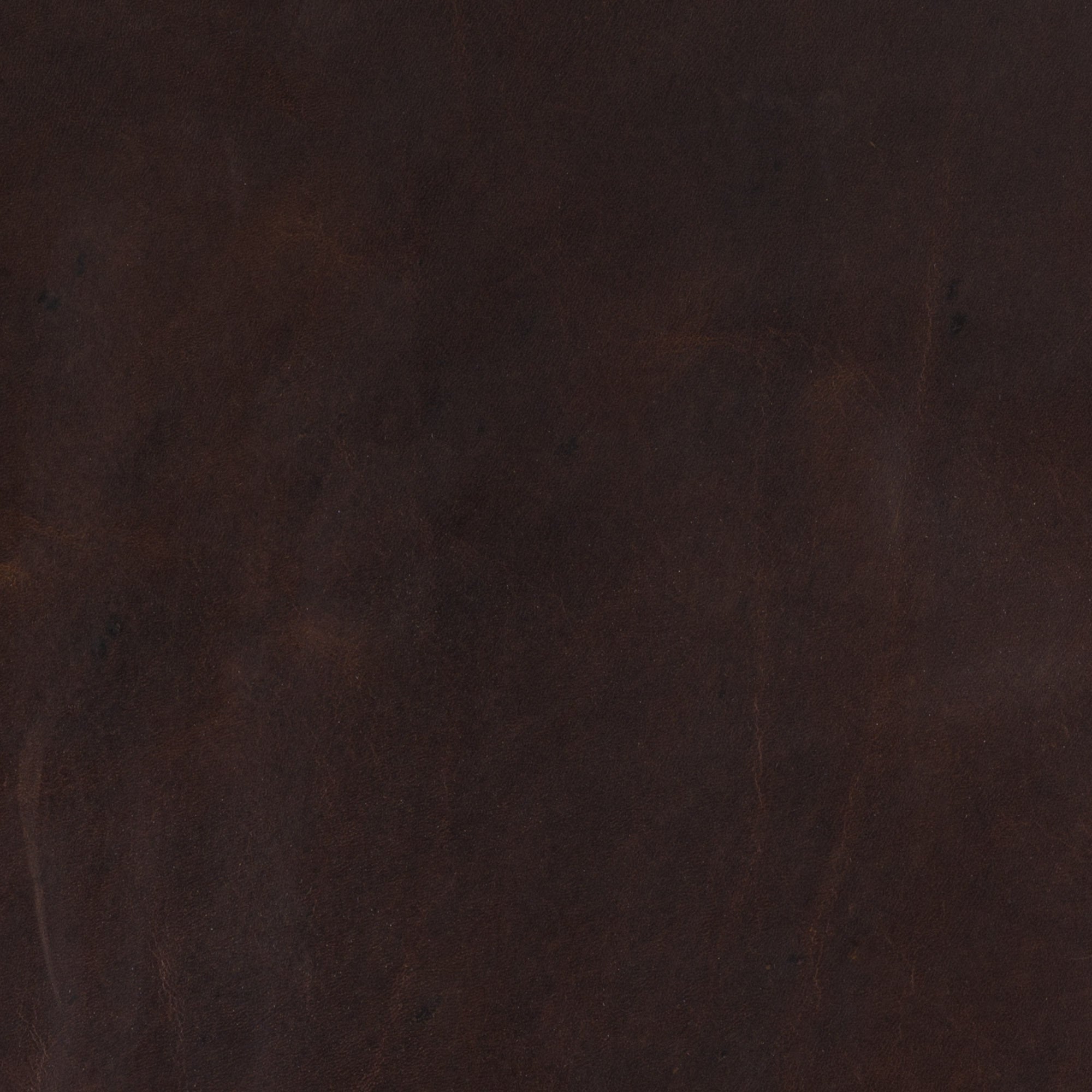 Dark brown Old Havana Buckeye pull-up upholstery leather