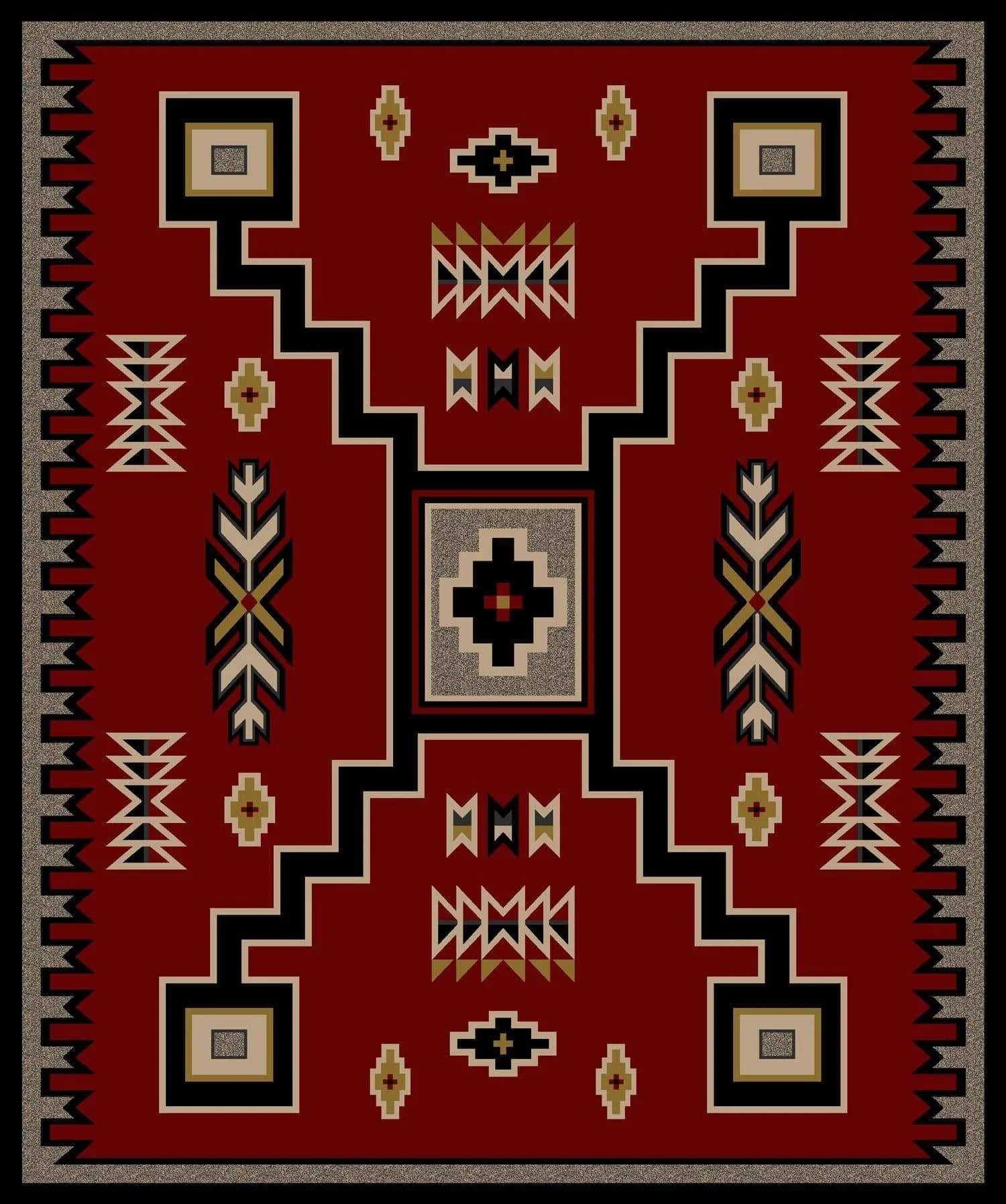 Old Crow - Red (Oversize) - Your Western Decor, LLC