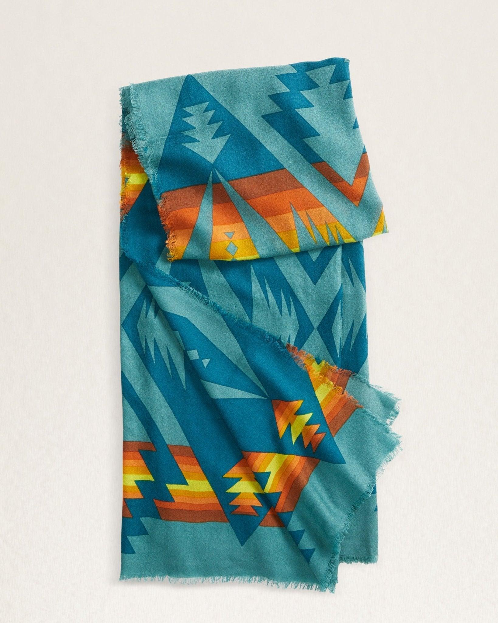 Pasco Bright Oversized Wool Scarf by Pendleton - Your Western Decor