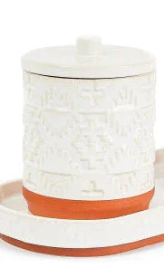 Pendleton Spider Rock Canister - Ivory - Ceramic - Your Western Decor