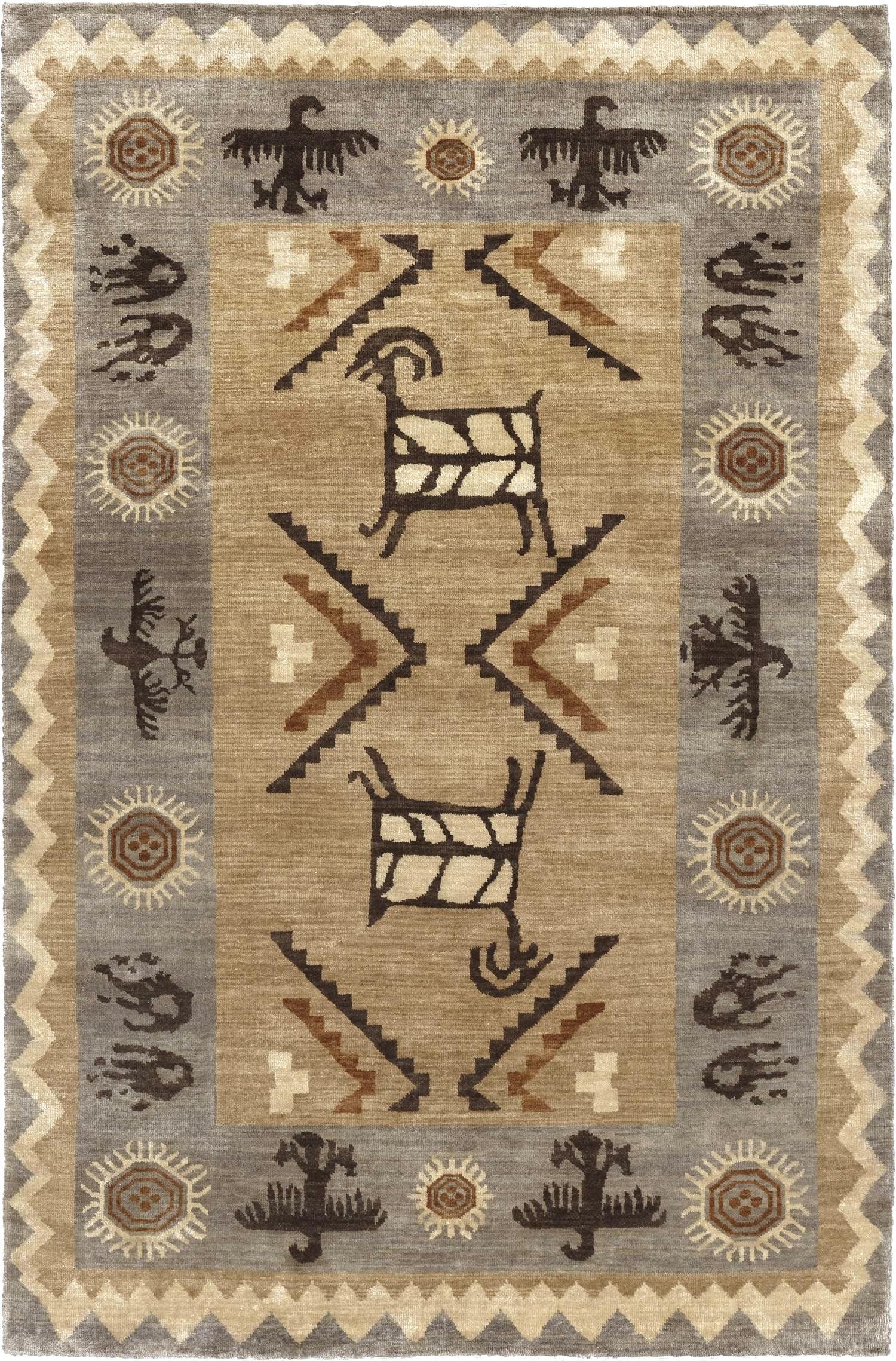 Petroglyphs Rock Art Rugs| Pendleton Rug | Your Western Decor