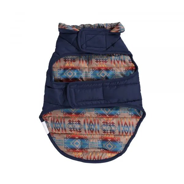 Pilot Rock Puffer Dog Coat by Pendleton Navy - Your Western Decor