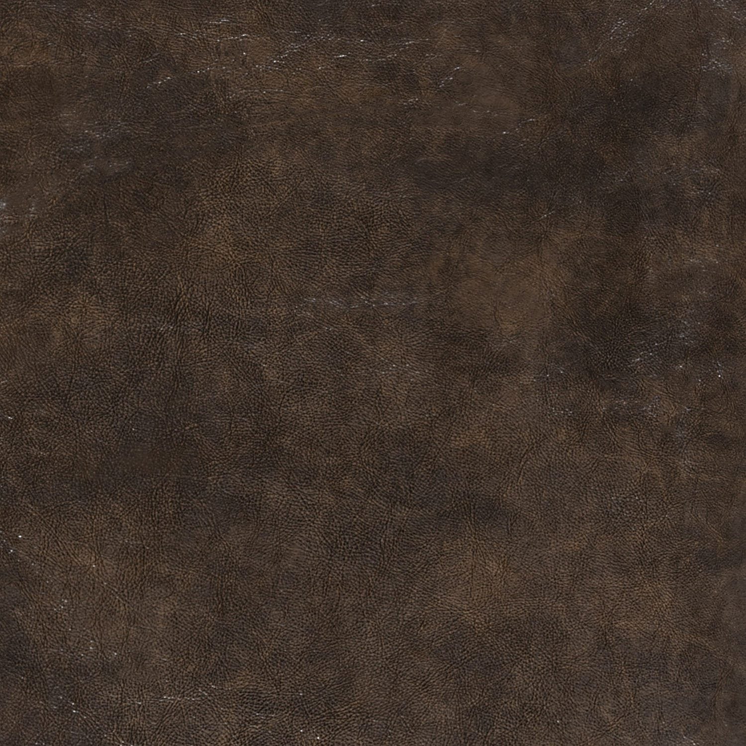 Brown leather texture swatch