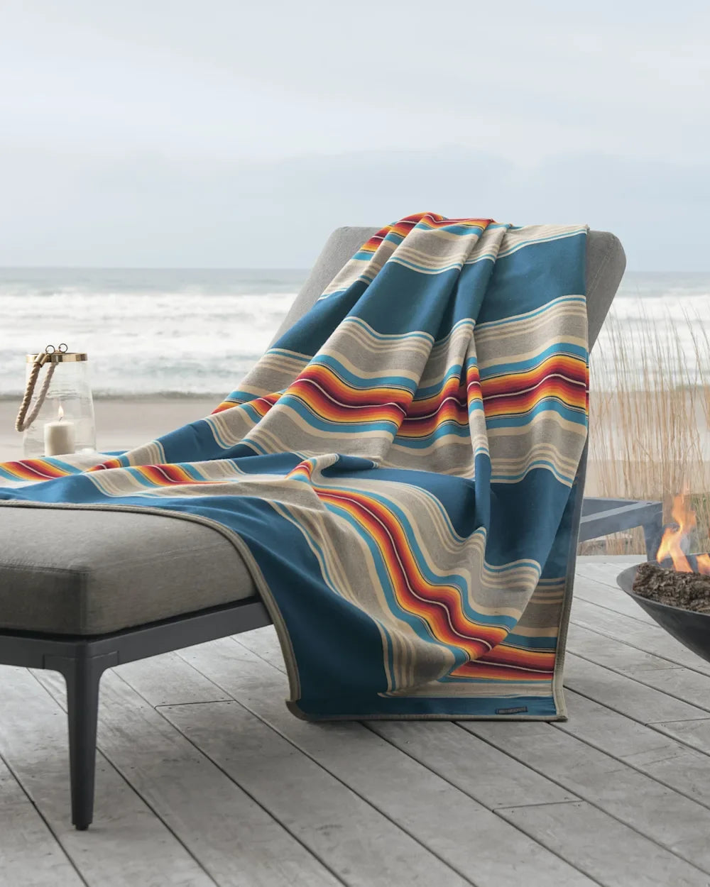 Serape Stripe Wool Blankets | Your Western Decor