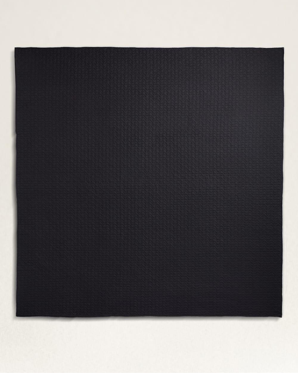 Black Pendleton Shadow Peak Quilt back - Your Western Decor