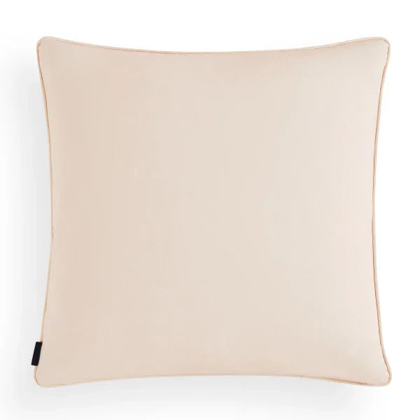 Solstice Canyon Euro Sham - Solid Ivory Back - sunset colors on Ivory - Your Western Decor