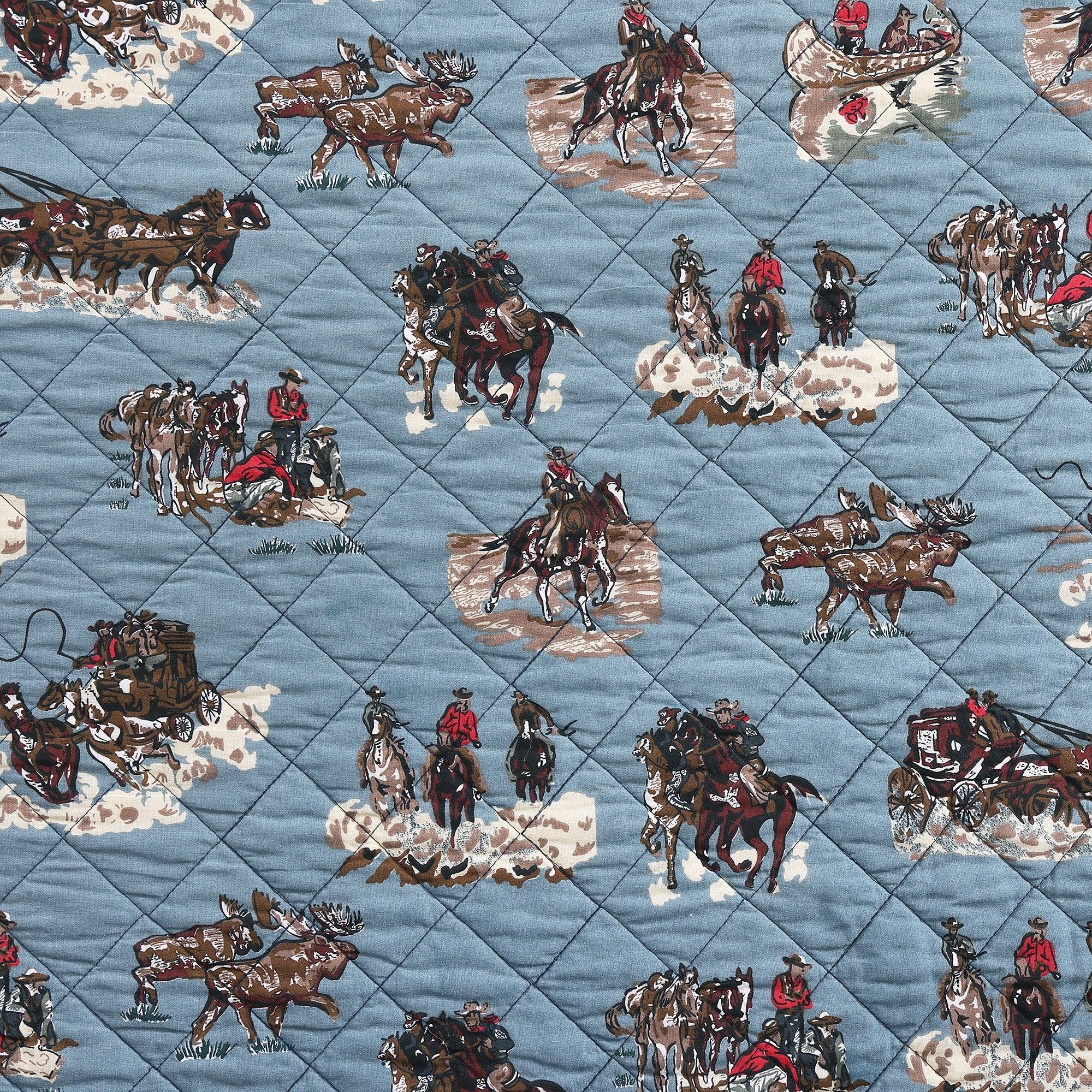 Frontier Days Reversible Western Quilt Set - Your Western Decor