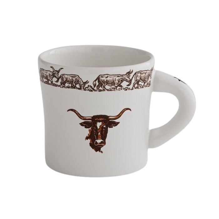24oz texan coffee mug Texas Longhorn Coffee Mug
