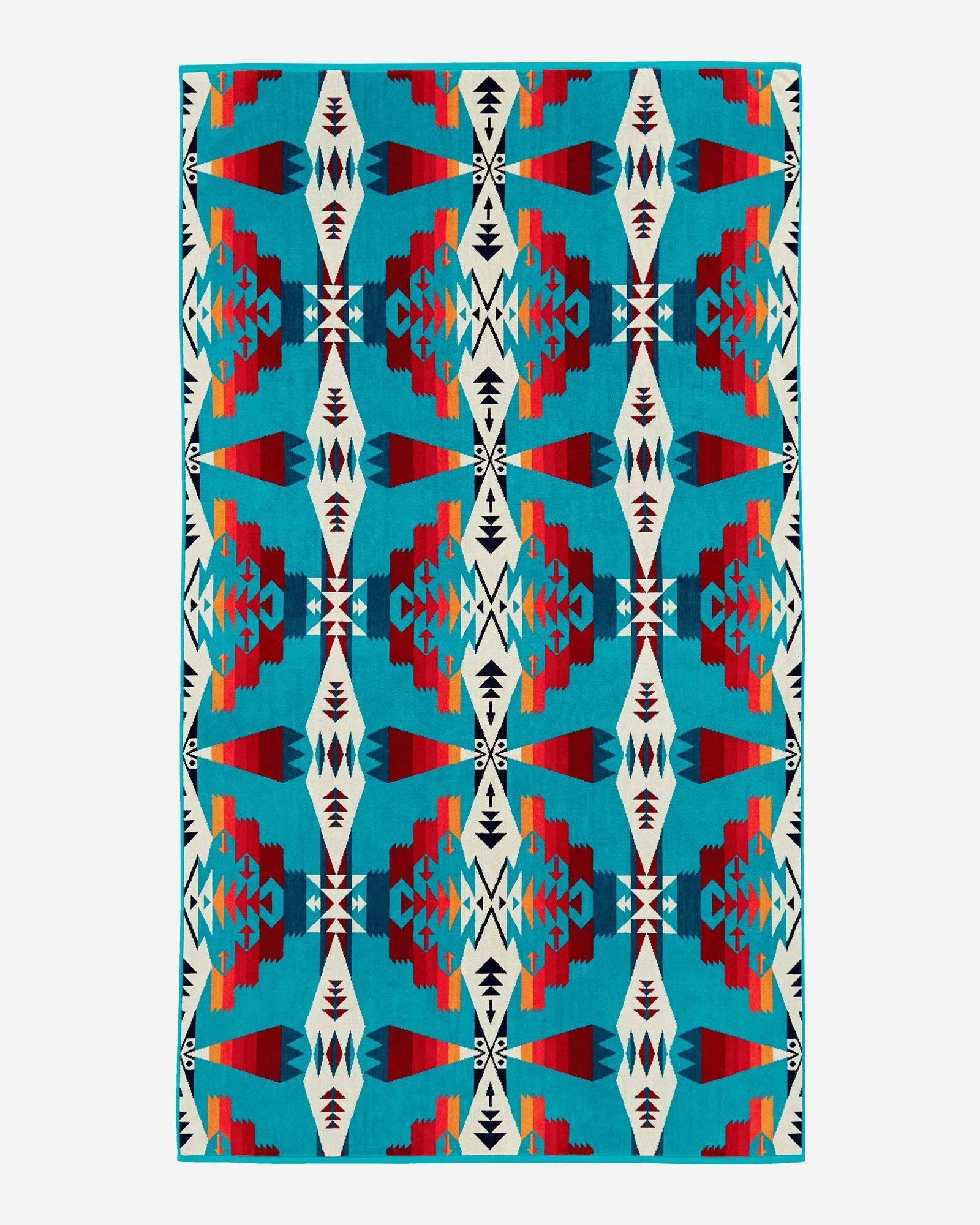Tucson Turquoise Spa Towel by Pendleton