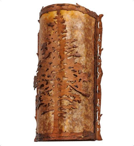 USA Made Vintage Copper Tamarack Wall Sconce Light Off- Your Western Decor