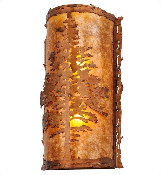 USA Made Vintage Copper Tamarack Wall Sconce - Your Western Decor