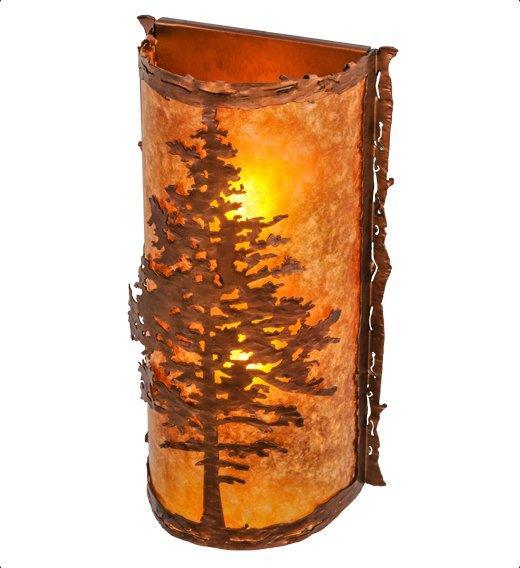 USA Made Vintage Copper Tamarack Wall Sconce - Your Western Decor