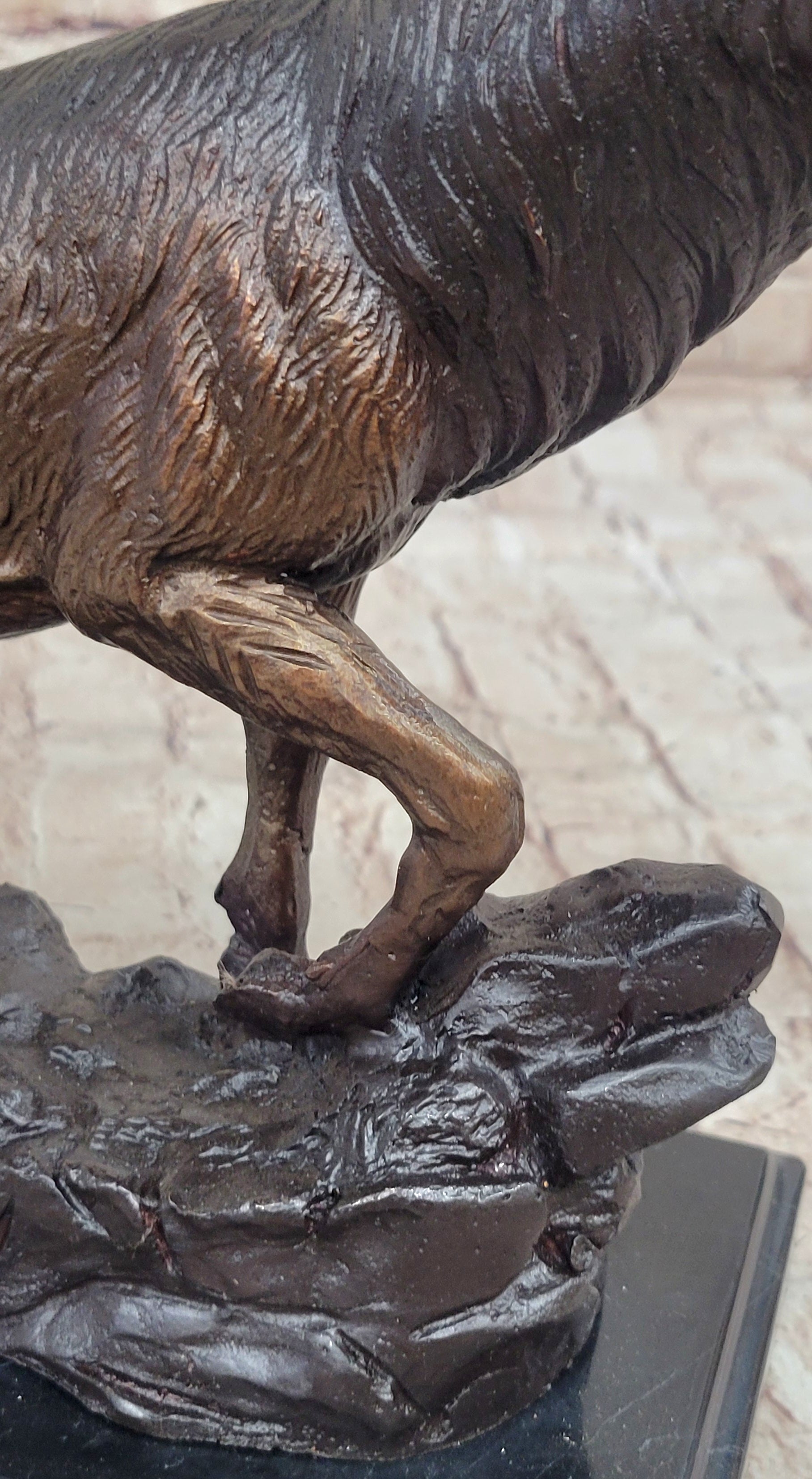 Bronze bull elk sculpture - Your Western Decor