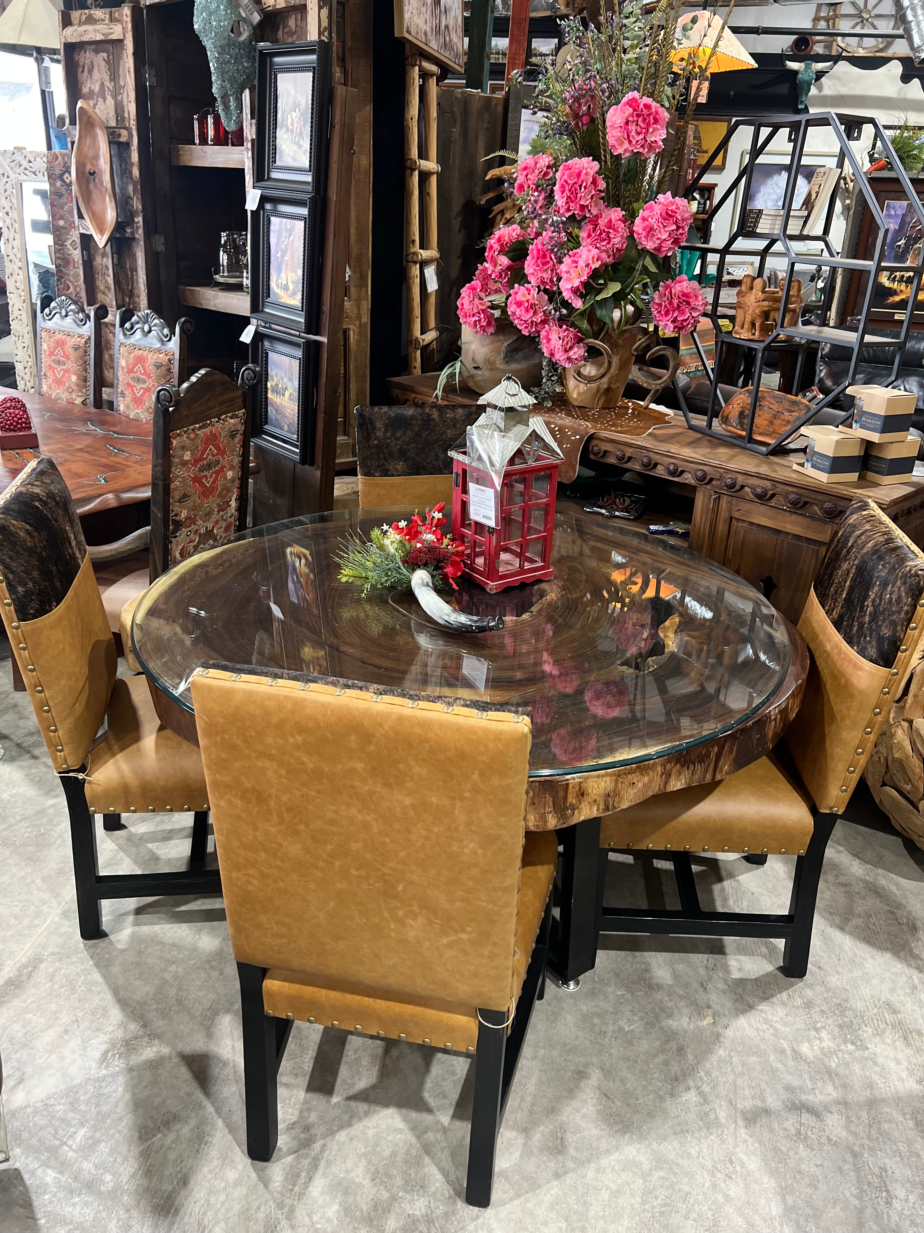 Western dining furniture setting - Your Western Decor