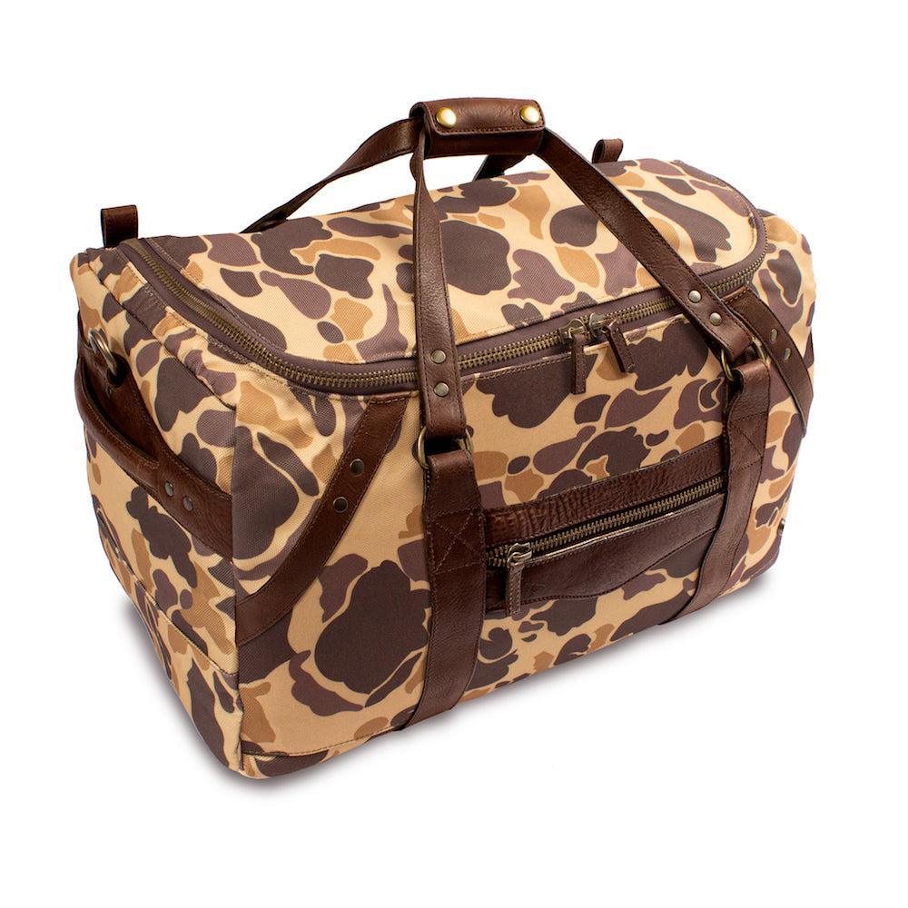 American made Campaign Waxed Canvas Travel Duffle Bag Carry-on Size - Your Western Decor