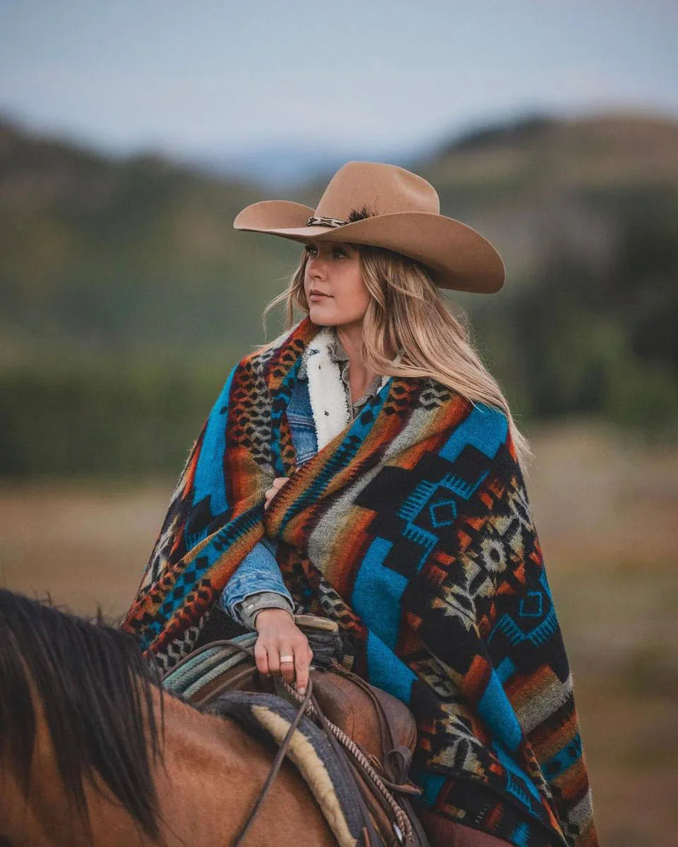 Ultra Soft Andes Cliffside Southwestern Queen-Sized Blanket - Your Western Decor