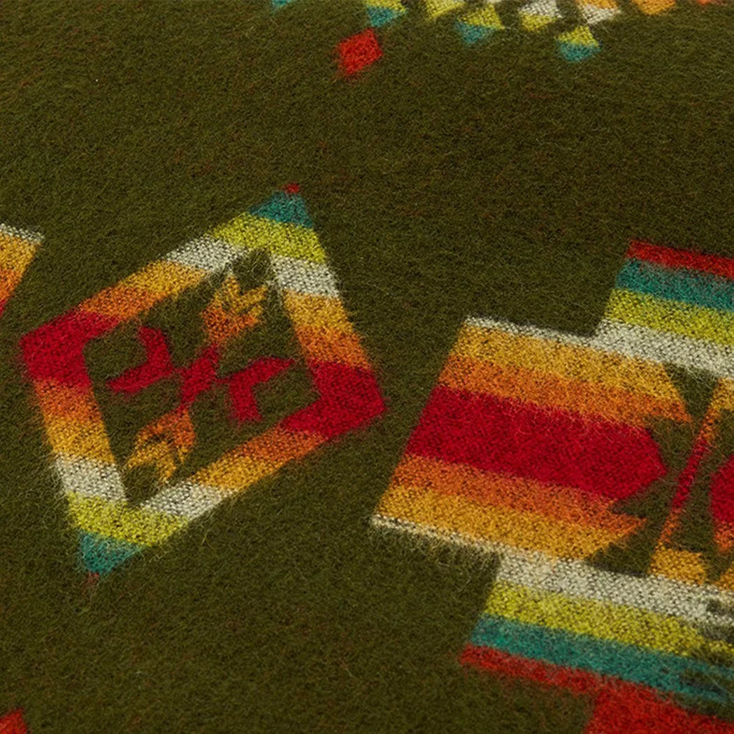 Andes Forest Southwestern Queen-Sized Blanket detail - Your Western Decor