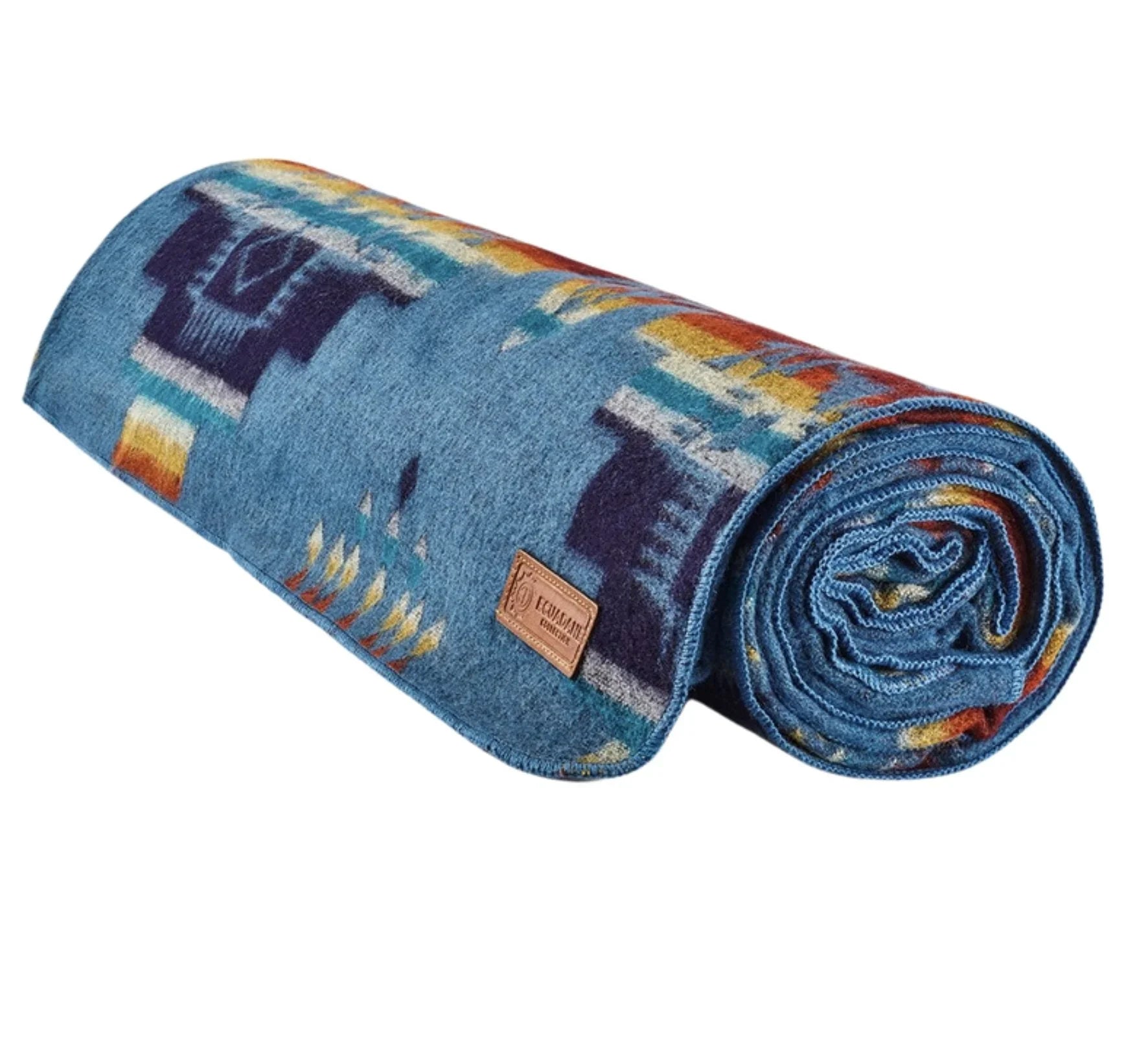 Andes Ocean - Artisan-Made Southwestern Queen-Size Blanket - Your Western Decor