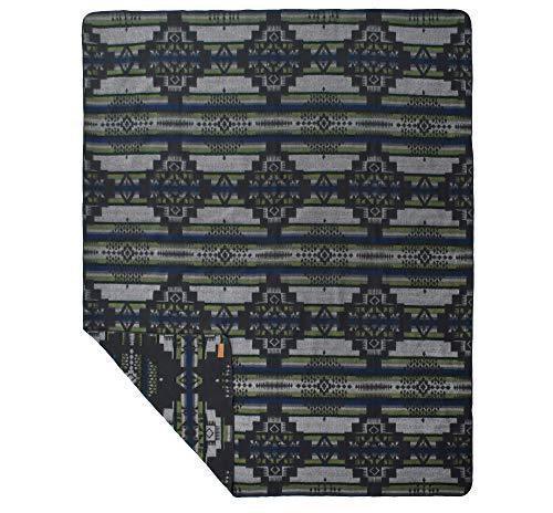 Andes Storm Southwestern Queen-Sized Blanket reverse - Your Western Decor