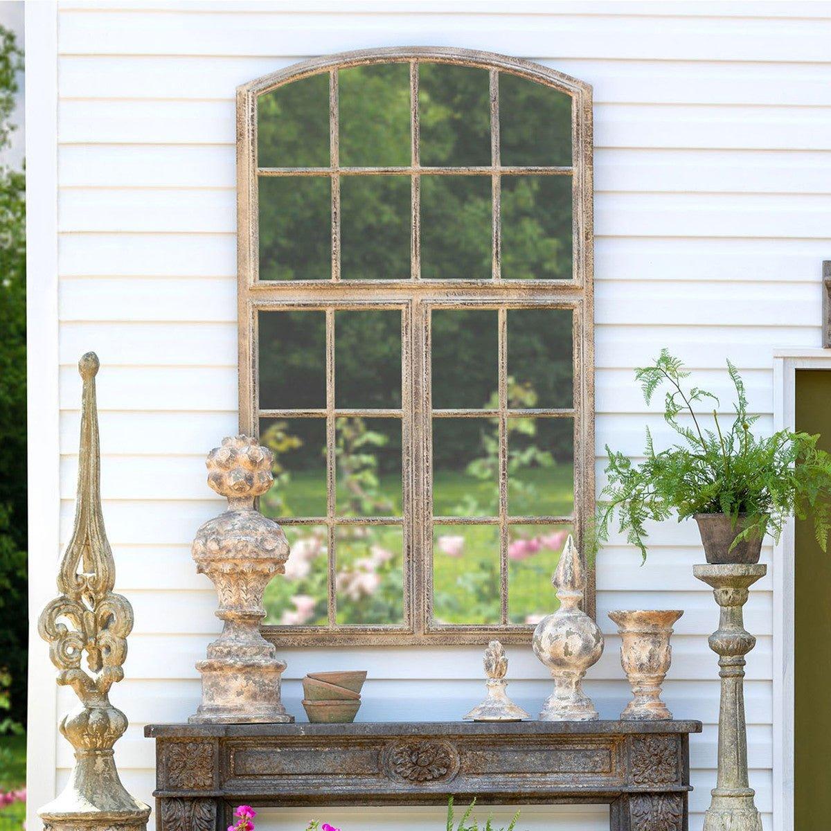 Industrial rustic warehouse mirror - Your Western Decor