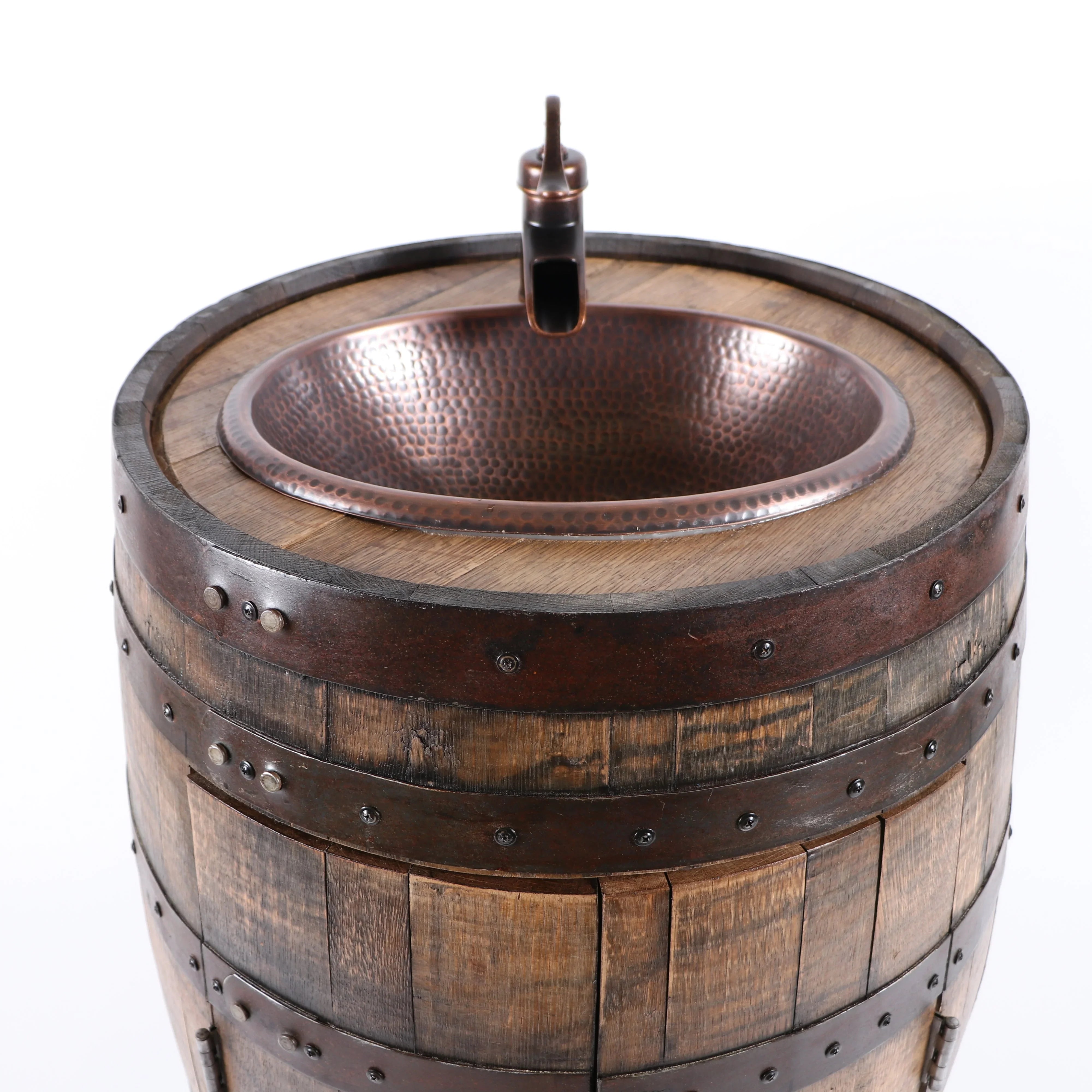 Whiskey barrel bathroom vanity - Your Western Decor