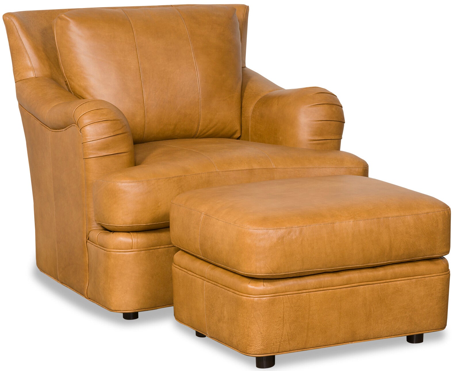rustic luxury leather lounge chair for ranch home interior