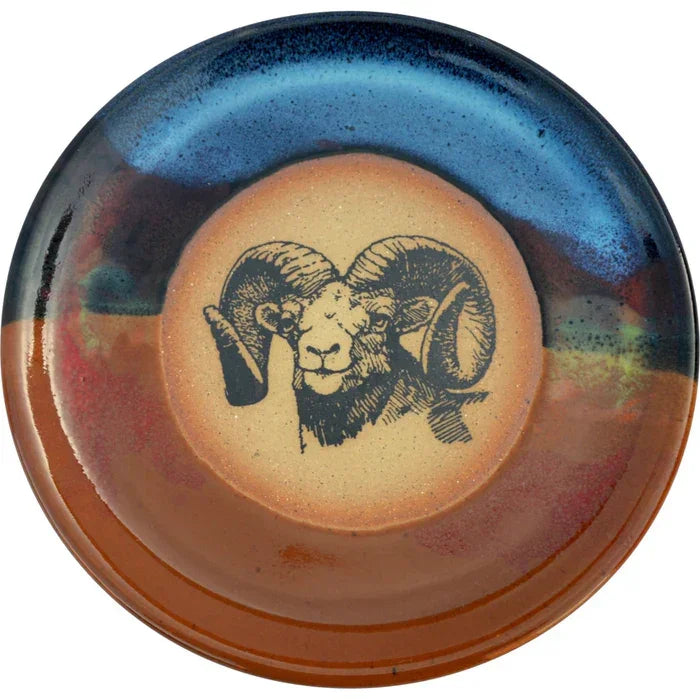Bighorn Sheep Custom made ceramic dinnerware - Your Western Decor