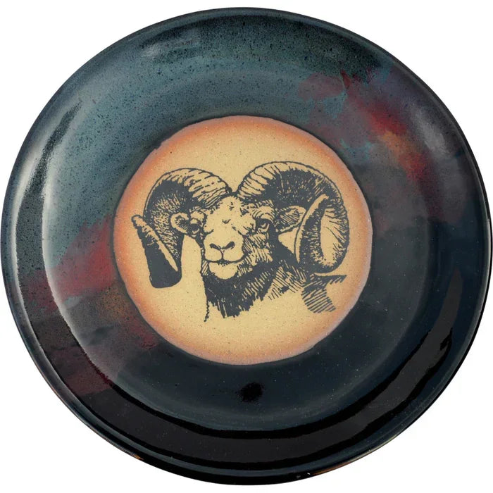 Bighorn Sheep Custom made ceramic dinnerware - Your Western Decor